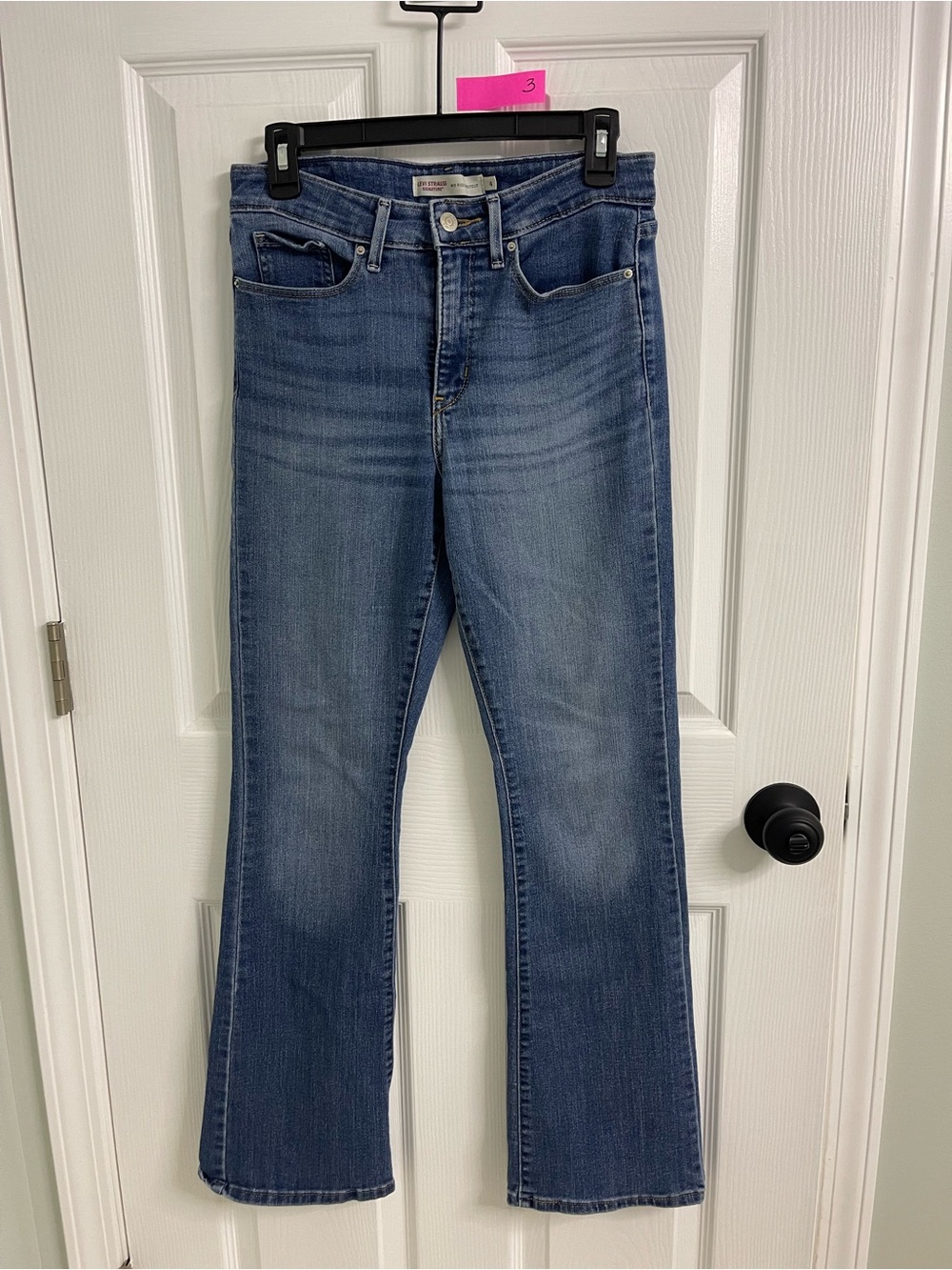 Levi's Women's Medium Blue Flare Jeans